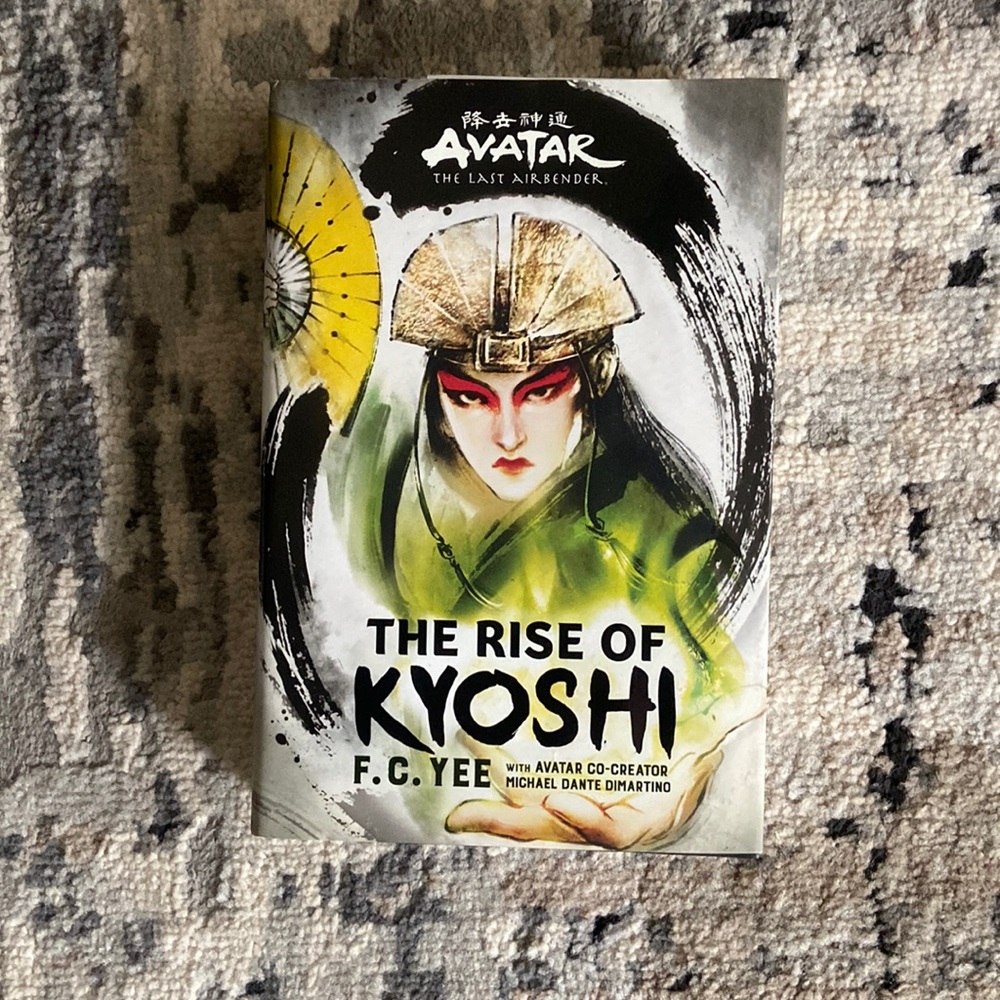 The rise of Kyoshi book out of Avatar the last airbender